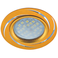 Светильник Ecola DL3181 MR16 GU5.3 встр.литой матовое Вихрь 23x78