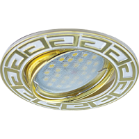 Светильник Ecola DL111 MR16 GU5.3 встр.литой поворот.Антик2 24x88